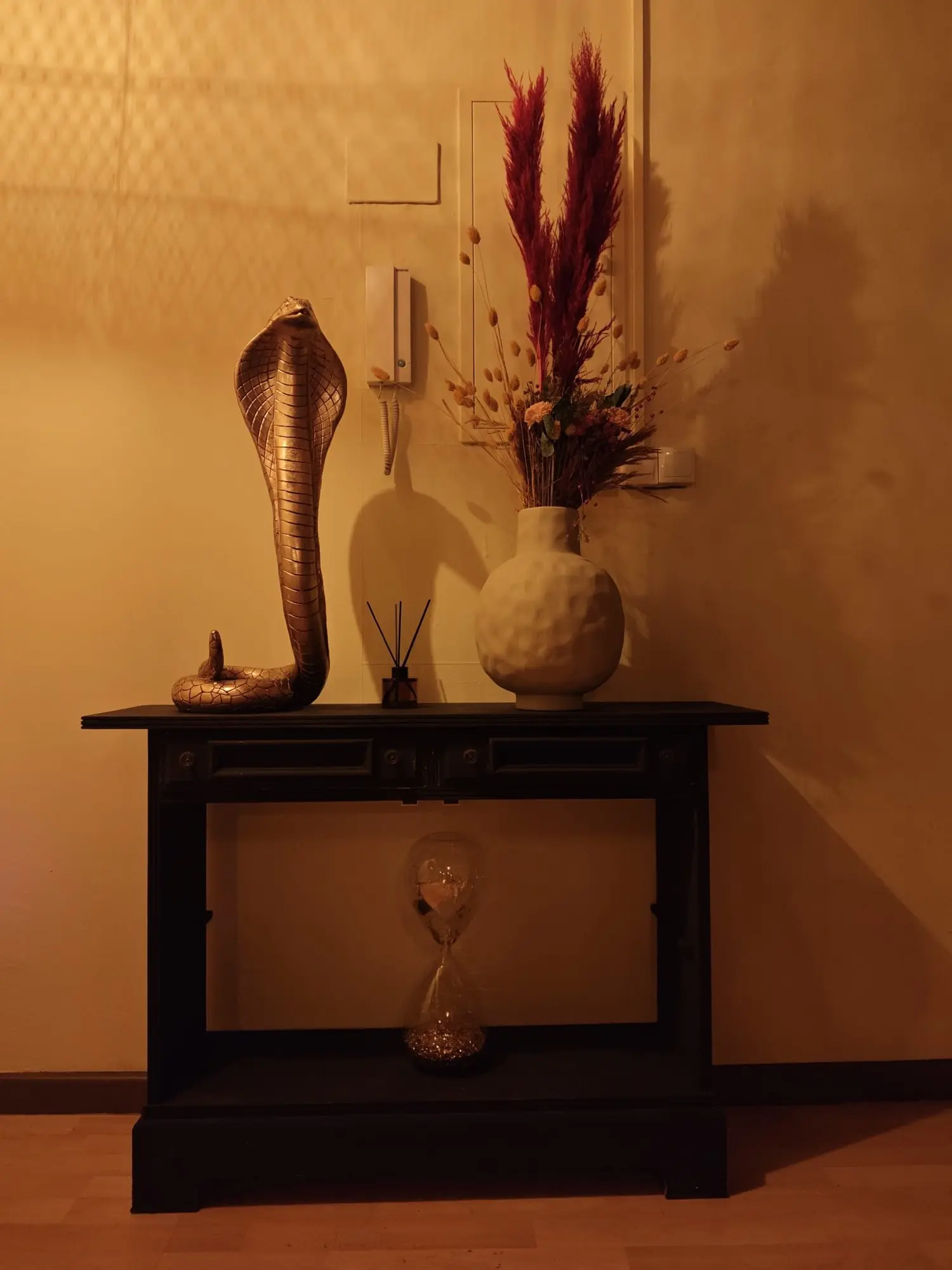 Decoracion inspirada en Egipto dentro del spa AMBAR